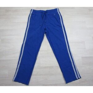 Vintage Y2K American Eagle Sweatpants Men's (S) Slim Fit Heavyweight Stripe